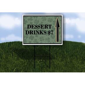 مشروبات الحلوى بقيمة 7 دولارات لعيد القديس باتريك الأيرلندي البرسيم الداكن، سهام على شكل حرف A من جانب واحد مقاس 23 × 23 بوصة. in Kuwait