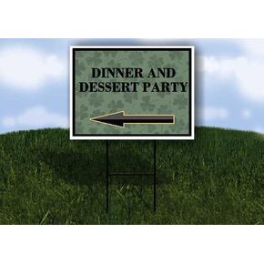 حفل عشاء وحلوى عيد القديس باتريك الأيرلندي البرسيم الداكن سهام اتجاهية على شكل حرف A مزدوجة الجوانب مقاس 23 × 23 بوصة. in Kuwait