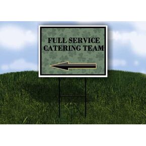 فريق تقديم الطعام ذو الخدمة الكاملة، يوم القديس باتريك الأيرلندي البرسيم الداكن، سهام على شكل حرف A من جانب واحد مقاس 23 × 23 بوصة. in Kuwait