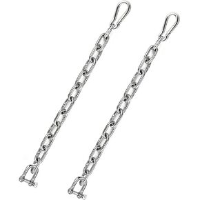 سلسلة لفائف من الفولاذ المقاوم للصدأ، سلسلة من الفولاذ المقاوم للصدأ مقاس 4 مم × 11.8 بوصة، سلسلة من الفولاذ المقاوم للصدأ شديدة التحمل لأكياس التثقيب، سلسلة معدنية مزخرفة للكراسي المعلقة، والثريات، والدرابزين، والحيوانات الأليفة in Kuwait