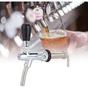 ACAGALA G5/8in Thread Long Shank Adjustable Draft Beer Faucet Tap Dispenser Wine Tools Home Brewing Accessories in Kuwait