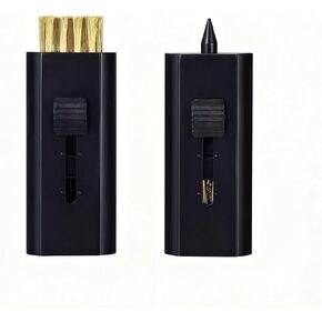 4 قطع من فرشاة تنظيف نادي الجولف القابلة للسحب - منظف أخدود محمول مزدوج الجوانب، أداة جيب صغيرة للاعبي الجولف للرجال والنساء in Kuwait