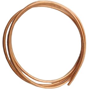 Refrigeration Tubing, Soft Coil Copper Tubing,Copper Tube OD 8mm x ID 6mm Length 6.56 Ft in Kuwait
