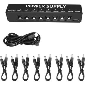 دواسة الجيتار مزود طاقة لدواسة التأثير، 8 مخرج تيار مستمر معزول لدواسة 9 فولت، سوبر ميني in Kuwait