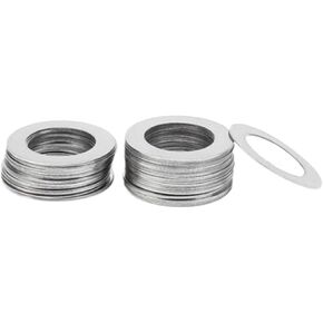 Washers,flat washer, Lock washers 20pcs Adjusting Gasket, Thickness 0.2Mm Stainless Steel Flat Washers Assortment, M10 to M20 Washer(M13x19) in Kuwait