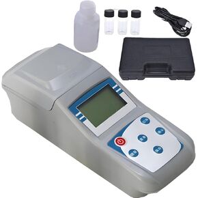 مقياس التعكر المحمول ZD-10A - مقياس ألوان الضوء المتناثر بالكمبيوتر الصغير، يقيس 0-200 NTU، دقة 0.1، معايرة صفر، مثالي لاختبار جودة المياه in Kuwait