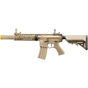 مجموعة Lancer التكتيكية Gen 2 Proline Combo من الفولاذ الكامل Airsoft AEG Rifle Gun SD M4 GEN 2 مشغل سريع وMosfet (يتضمن البطارية والشاحن) in Kuwait