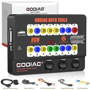 GODIAG GT100 Breakout Box OBDII Protocol Detector ECU Bench Connector OBD Diagnostic Port Tester in Kuwait