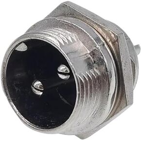 5/8 inch male socket GX16 circular connector 2 pin 3 pin 4 pin 5 pin 6 pin 7 pin 8 pin 9 pin 10 pin diameter 16 mm L73 RS765 DF16 M16(4Pin Male socket) in Kuwait