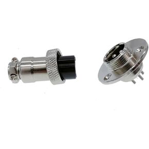 GX16 شفة 3 حفرة المكونات الثابتة المقبس 2pin 3pin 4pin 5pin 6pin 7pin 9pin 10pin موصل دائري (2p) in Kuwait