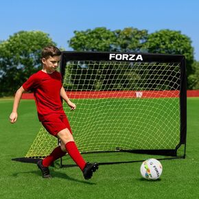 FORZA Square Pop-Up Soccer Goal [4 Sizes] | Portable Goal Posts for Kids Shooting Practice - Pop-Up in Minutes | Single or Pair of Goals in Kuwait
