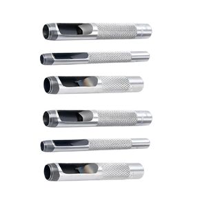 6Pcs Grommets Hole Punch, Steel Hollow Leather Punch Set (1/4, 3/8, 1/2 inch) is an Original Accessory for The ASDFGHT Grommet Tool Kit, Grommet Kits in Kuwait