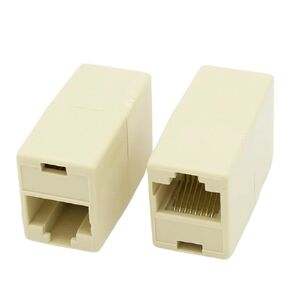 Fengpeng IMC Hot 10 قطعة RJ45 8P8C منافذ مزدوجة أنثى التوصيل موصل الهاتف in Kuwait