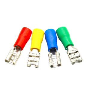 fengpeng FDD2-187 محطة تجعيد كهربائية معزولة أنثى لموصلات 16-14 AWG سلك كابل موصل 100 قطعة/الحزمة FDD (أخضر) in Kuwait