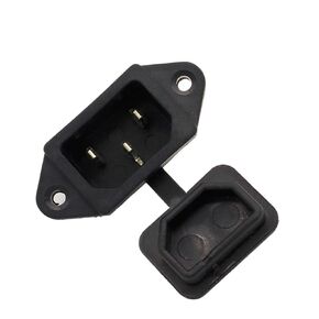 Fengpeng 2 قطعة مقبس طاقة تيار متردد، مفتاح مصهر مع موصل غطاء مقاوم للماء in Kuwait