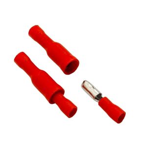 fengpeng 50 X أحمر ذكر أنثى رصاصة موصل تجعيد محطات الأسلاك in Kuwait