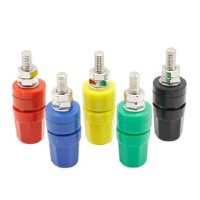 Fengpeng 5 قطعة M4X36 محطة النحاس النقي 4 مللي متر مقبس مقبس الموز 20A موصل قابس الموز (أسود) in Kuwait