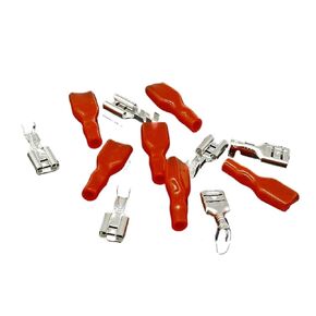 Fengpeng موصل تجعيد طرفي أنثى 6.3 مم مع حافظة (برتقالي) in Kuwait