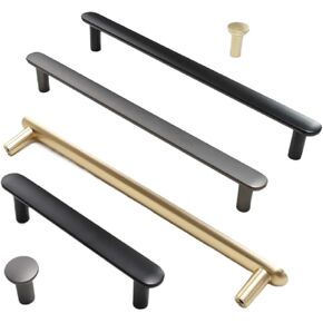 Cupboard Dressers Cabinet Door Handles Closet Drawer Kitchen Furniture Hardware 1Pcs(Rose gold-C192mm) in Saudi Arabia