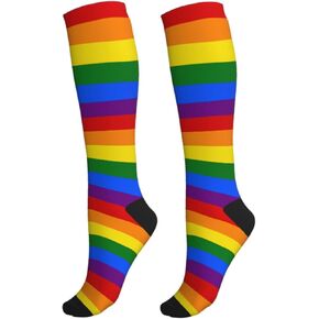 جوارب ضغط Goldendoodle لطيفة للنساء والرجال، جوارب داعمة للركبة للممرضات والجري والسفر الرياضي in Kuwait