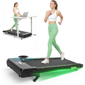 وسادة المشي Akluer مع انحدار تلقائي بنسبة 12%، أجهزة مشي تحت المكتب للمنزل والمكتب، وسادة مشي محمولة هادئة بقوة 2.5 حصان مع تطبيق ذكي وطرق ذات مناظر خلابة ومكبر صوت بلوتوث للمشي لمسافات طويلة في المنزل in Kuwait