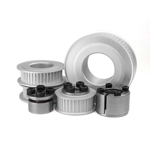 HTD 8M-26Teeth توقيت بكرة جلبة بدون مفتاح عرض الحزام 25/30 مم 1 قطعة (تتحمل 8 مم، 27 مم (للحزام 25 مم)) in Kuwait