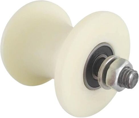 عجلات دوارة، بكرة PP، عجلة أخدود مسار على شكل حرف U، لقضيب أنبوب بقطر 40 مم و50 مم (للقطر) in Kuwait