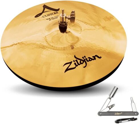Zildjian A0136 15" Beat Hihat In Pair Cast Bronze Cymbals Solid Chick Sound With ZKEY in Saudi Arabia