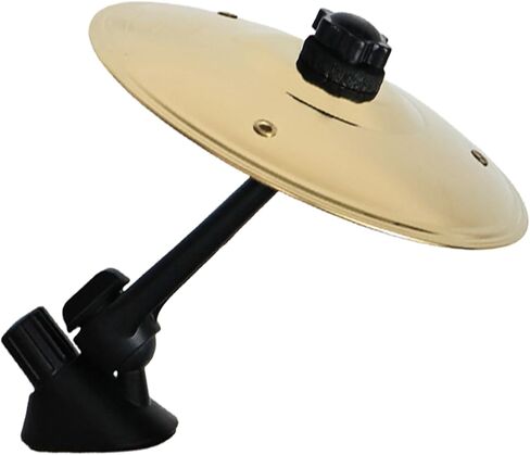 Car Cymbal,Car Drum Cymbal for Air Vent,Mini Crash Cymbals for Music Lovers,Silver in Saudi Arabia