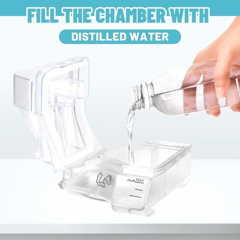 Water Chamber for ResMed AirSense 10, Replacement Water Tank with 24 Packs AirSense 10 Filters, Reliable Seal & Easy Install S10 CPAP Supplies in Saudi Arabia