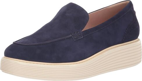 حذاء نسائي من Cole Haan ذو نعل سميك أصلي من Venetian، أسود/عاجي، 8 عرض in Kuwait