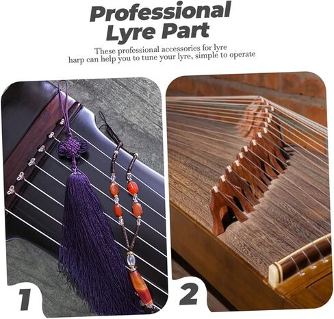 LIFKOME 1Set Lyre Harp ضبط دبوس ومفتاح الربط أداة استبدال القيثارة المتينة لعشاق Lyre سهلة التركيب للموسيقيين in Saudi Arabia
