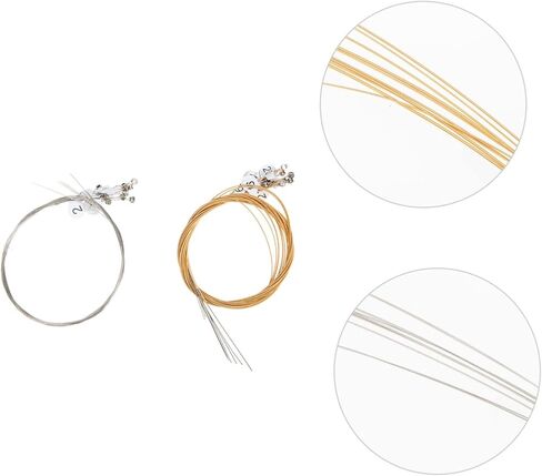 Toddmomy 1set String Lyre Replacement Harp Strings Standard Tension for Exceptional Tone Easy to Install Musical Instrument Accessories in Saudi Arabia