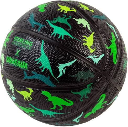 Sterling Athletics Dinosaur Camo Superior Grip Indoor/Outdoor Basketball - Junior Size 5 (27.5") in Saudi Arabia