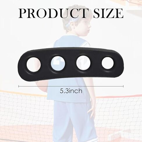 Basketball Shooting Trainer Aid 5.3 Inch Basketball Training Equipment Finger Spread Aids for Youth and Adult, Pack of 2, Blue and Black(L) in Saudi Arabia