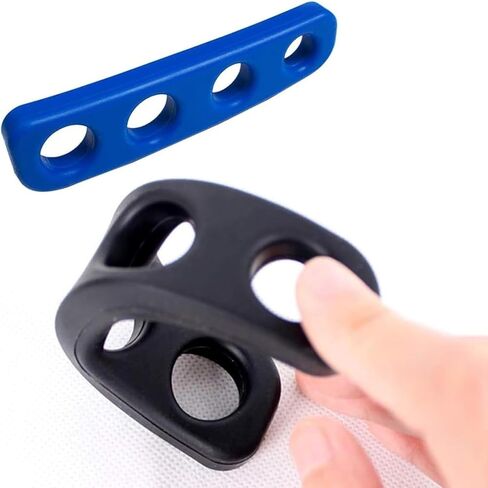 Basketball Shooting Trainer Aid 5.3 Inch Basketball Training Equipment Finger Spread Aids for Youth and Adult, Pack of 2, Blue and Black(L) in Saudi Arabia