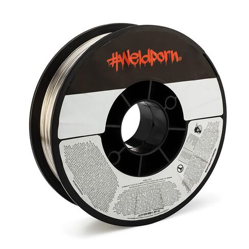 WELDPORN ER308L Solid Stainless Steel MIG Wire, .030-.035 Gauge, 2-10 lb Spool (.030, .030, Millimeters) in Saudi Arabia