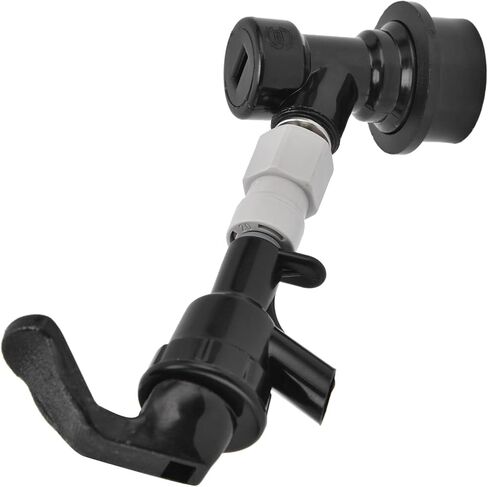 Beer Keg Tap, Portable Beer Faucet for Outdoor Picnic Party Barbecue, Black Plastic Beer Tap Plug with Lock, to Use ABS Material for Homemade Wine and Drinks in Kuwait