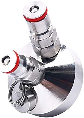 Ball Lock Mini Keg Tap Dispenser for Mini Beer Keg Stainless Steel Dispenser Homebrew Spear 3.6L/5L/10L Beer Tool in Saudi Arabia