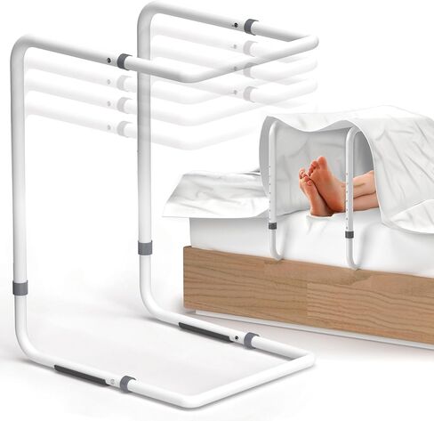 JJ CARE Blanket Lifters for Feet - Steel and Aluminum Blanket Lifter for Foot of Bed - Adjustable Blanket Lifter 20 to 28 inches for Elderly, Foot Cramping, Surgery Recovery, and Arthritis in Saudi Arabia