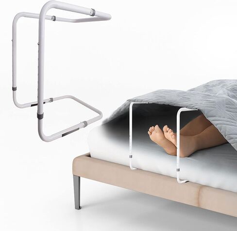 JJ CARE Blanket Lifters for Feet - Steel and Aluminum Blanket Lifter for Foot of Bed - Adjustable Blanket Lifter 20 to 28 inches for Elderly, Foot Cramping, Surgery Recovery, and Arthritis in Saudi Arabia