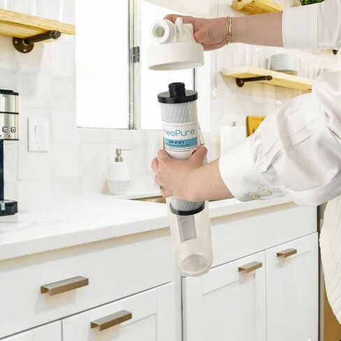 Neo-Pure KW1 Replacement Filter Cartridge – Compatible with Select Under-Sink Filtration Systems, Carbon Block Water Filter for RCS/FR1 Housings in Forest River Campers, Boats, and RVs in Saudi Arabia