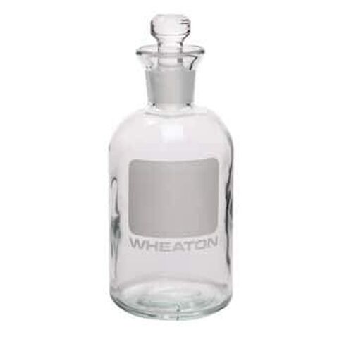 Wheaton 227497-03 BOD Bottle, 300 mL, Glass, Numbered 49 to 72, Robotic Stopper; 24/Cs in Saudi Arabia