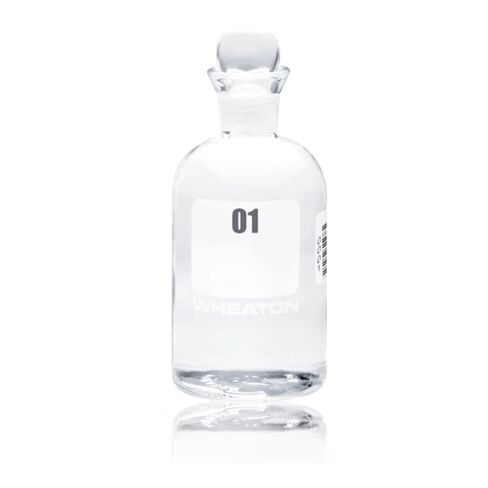 Wheaton 227497-08 BOD Bottle, 300mL, Robotic Stopper, Numbered 169-192, 69mm Diameter x 165mm Height (Case Of 24) in Saudi Arabia