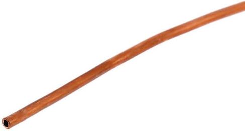 Refrigeration Tubing, Soft Coil Copper Tubing,Copper Tube OD 8mm x ID 6mm Length 6.56 Ft in Kuwait