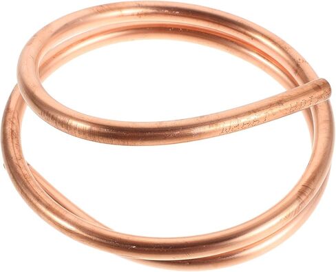 NUOBESTY Pure Copper Tube 10mm Od X 8mm Id Soft Coil Tubing 1 Meter for Refrigeration Air Conditioner Copper Refrigeration Coil Commercial Ac in Saudi Arabia
