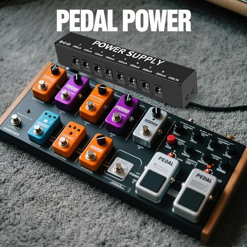 دواسة الجيتار مزود طاقة لدواسة التأثير، 8 مخرج تيار مستمر معزول لدواسة 9 فولت، سوبر ميني in Kuwait