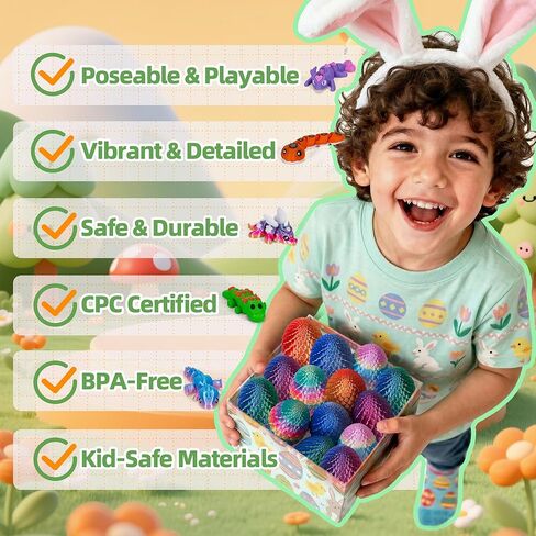 Tboline 6 Pack 3D Print Dragon Eggs ، Bump Egge مع تنين مفصلي مرن في الداخل ، Toy Cool Animals Toy Toy For Boys Girls Year 4-6 5-7 8-12 ، Hishaf Birthday Gift (6Pack-A) in Kuwait