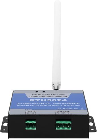 جهاز التحكم في الوصول إلى الهاتف المحمول POCREATION RTU5024 GSM، مفتاح التحكم عن بعد، بدون رسوم مكالمات، أمان، إضافة أو إزالة المستخدمين، للمكالمات المعتمدة لتطبيقات التحكم الصناعية in Kuwait