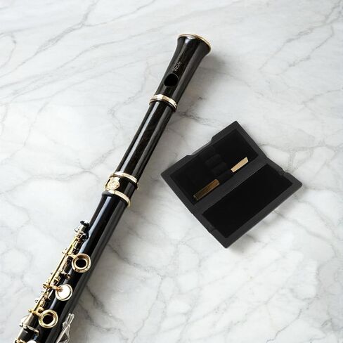 مجموعة SUPVOX Oboe Reed Box مكونة من 3 قطع حافظة واقية من جلد الخراف مع قفل مغناطيسي لتخزين القصب الأسود المضغوط لموسيقيي الأوركسترا أثناء التنقل والاستخدام اليومي in Kuwait